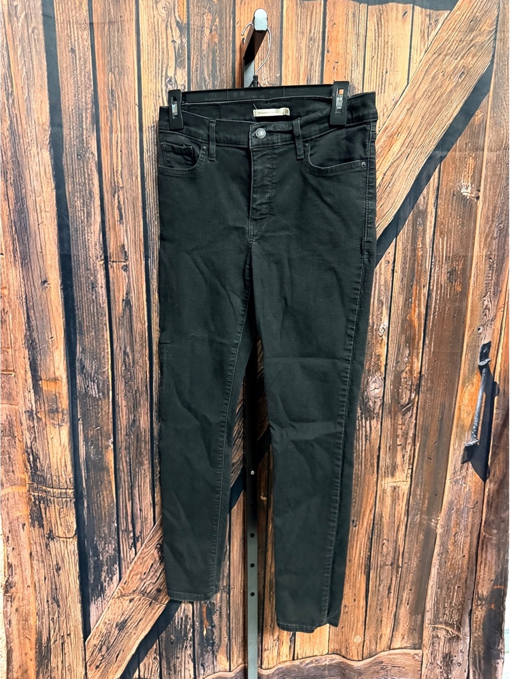 Levi's 311 Shaping Skinny Black Jeans Size 29